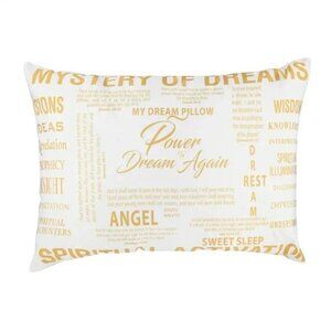 POWER TO DREAM AGAIN DREAM PILLOW - White